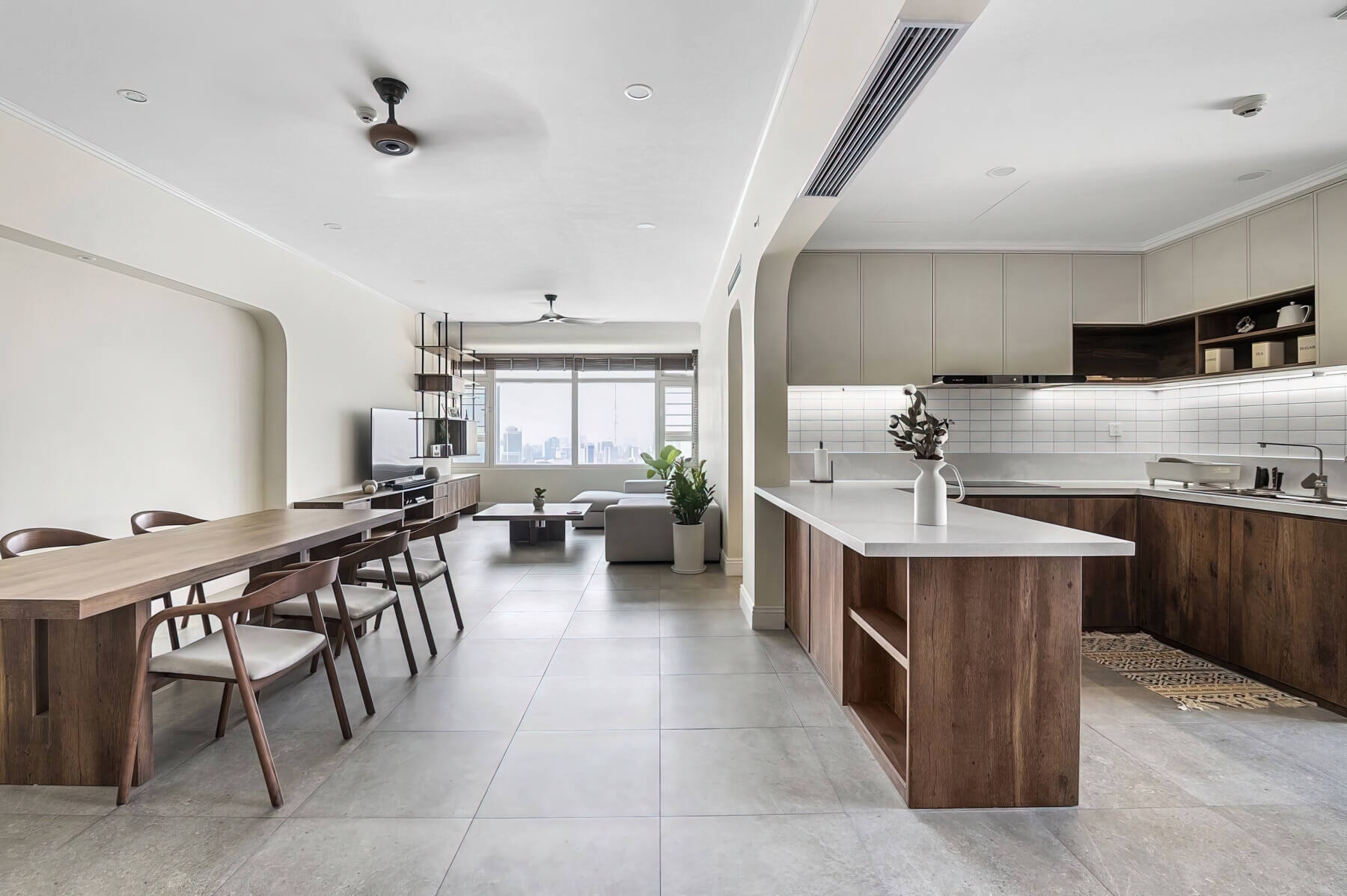 Nội thất căn hộ 140m2 báo giá trọn gói tại Hằng Nghiệp