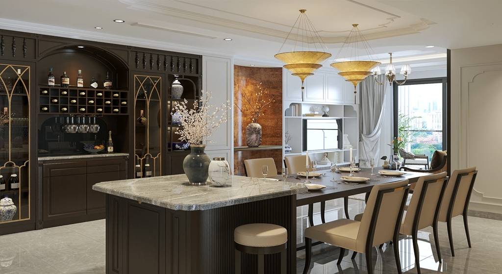 Theo bạn đâu sẽ là thiết kế nội thất chuẩn cho căn hộ 3 phòng ngủ 126,3m² tại dự án Palm River?