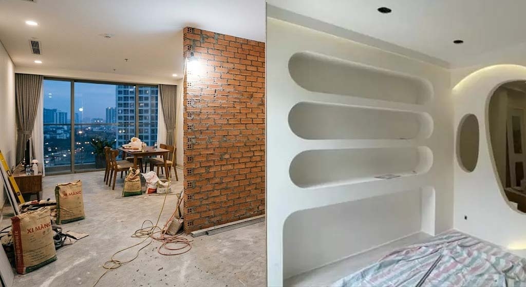Xây Tường Gạch Hay Vách Thạch Cao Ngăn Phòng Chung Cư? Lời Khuyên Từ Chuyên Gia