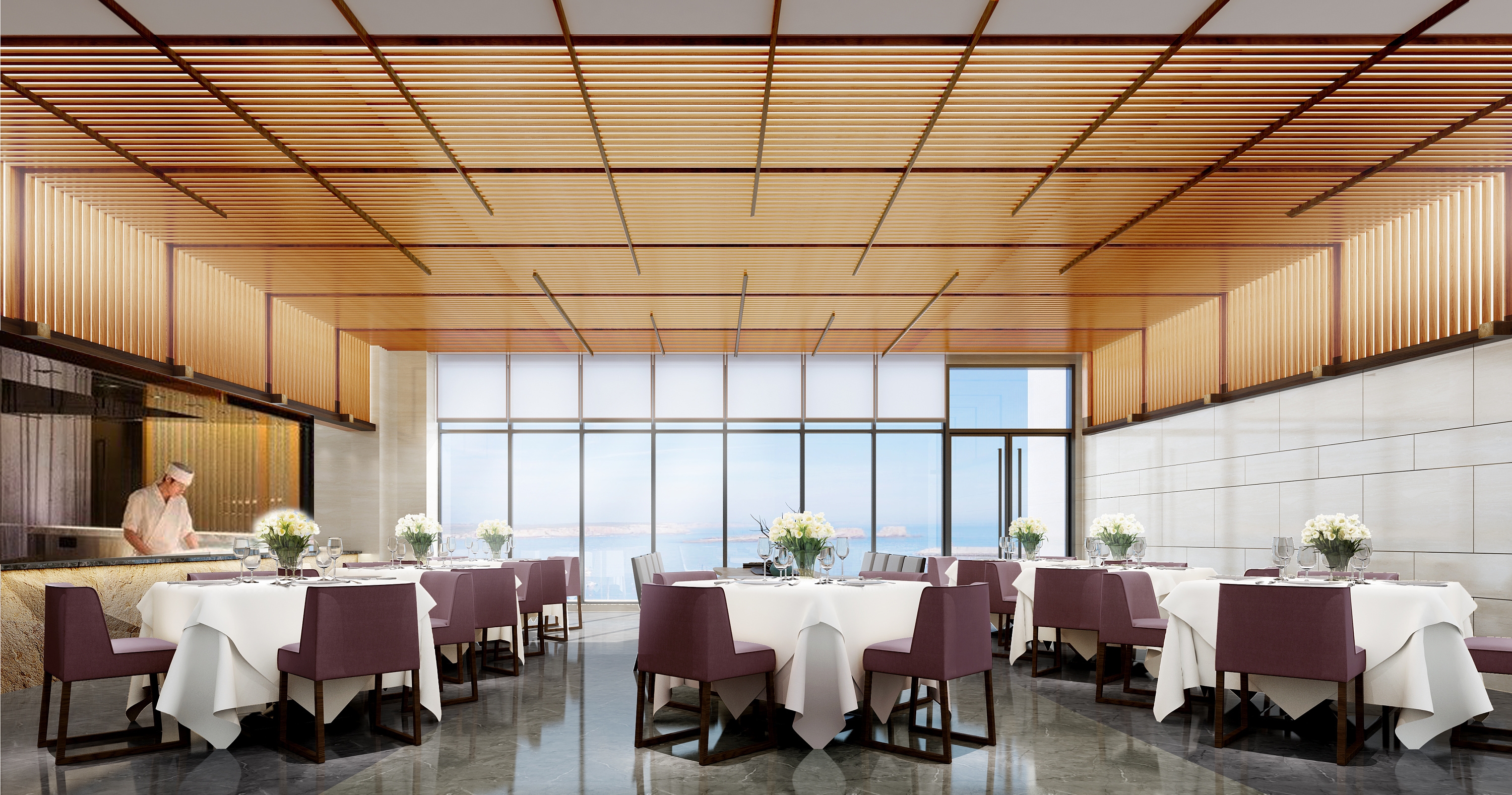 Bộ Bàn Ghế Ăn Nhà Hàng Phong Cách Đương Đại (Modern Dining Chair)