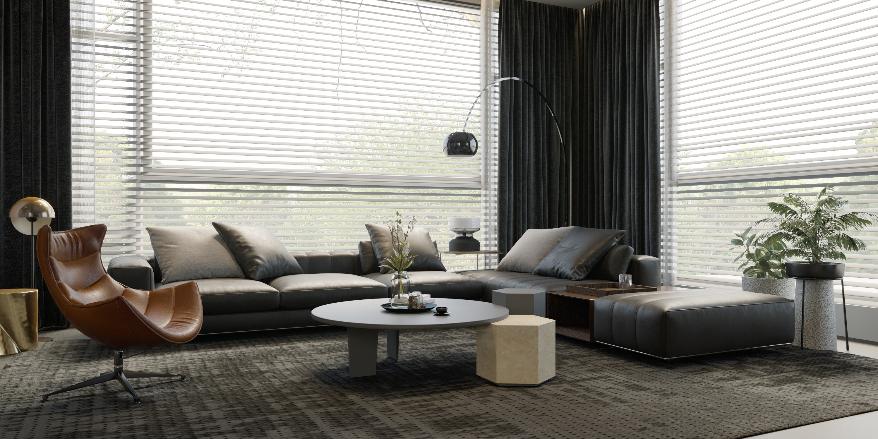 BỘ SOFA BỌC DA HIỆN ĐẠI