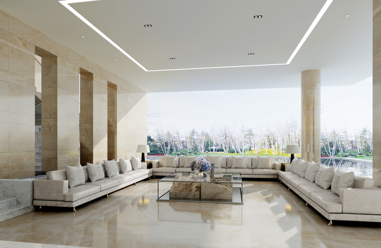 Sofa chữ U sảnh VIP