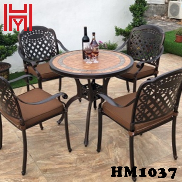 BÀN SÂN VƯỜN HM1037 HỒNG THẠCH