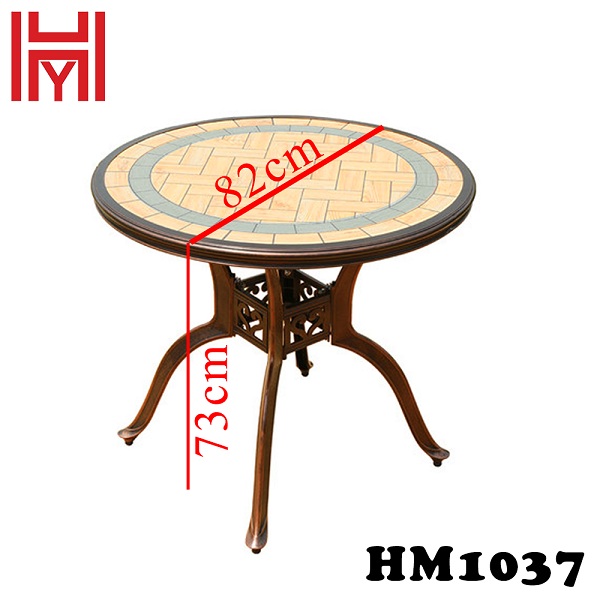 BÀN SÂN VƯỜN HM1037 HỒNG THẠCH