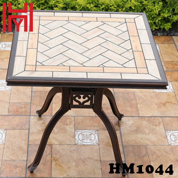 BÀN SÂN VƯỜN HM1044 VUÔNG