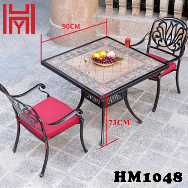 BÀN SÂN VƯỜN HM1048 HỒNG PHƯƠNG