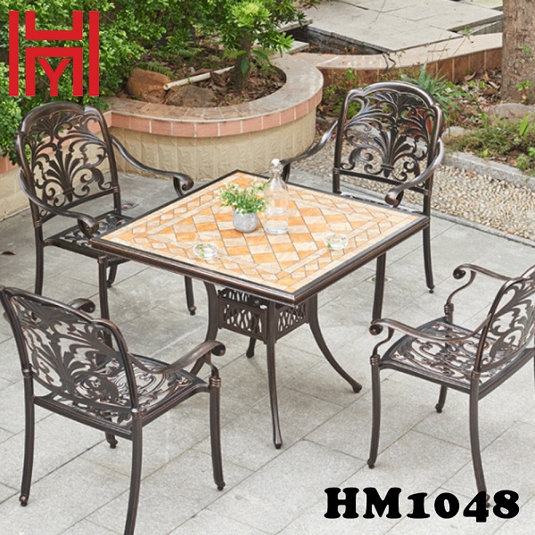 BÀN SÂN VƯỜN HM1048 HỒNG PHƯƠNG