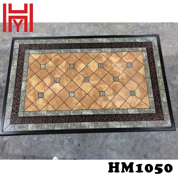 BÀN SÂN VƯỜN CHỮ NHẬT NHỎ HM1050 