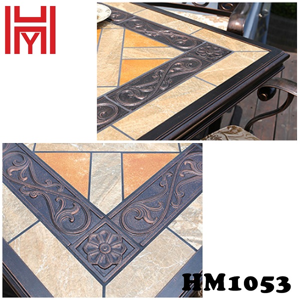 BÀN SÂN VƯỜN HM1053 MÀU GẠCH
