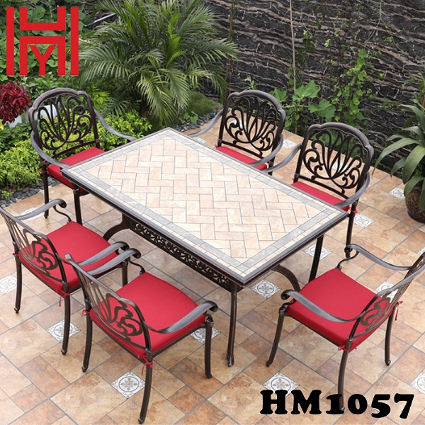 BÀN SÂN VƯỜN HM1057 CAM ĐẤT
