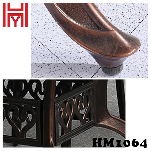 BÀN SÂN VƯỜN MÀU GẠCH NGÓI HM1064 TRUNG