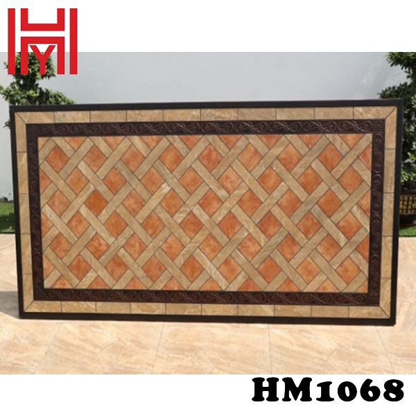 BÀN SÂN VƯỜN MÀU GẠCH NGÓI HM1068 ĐẠI