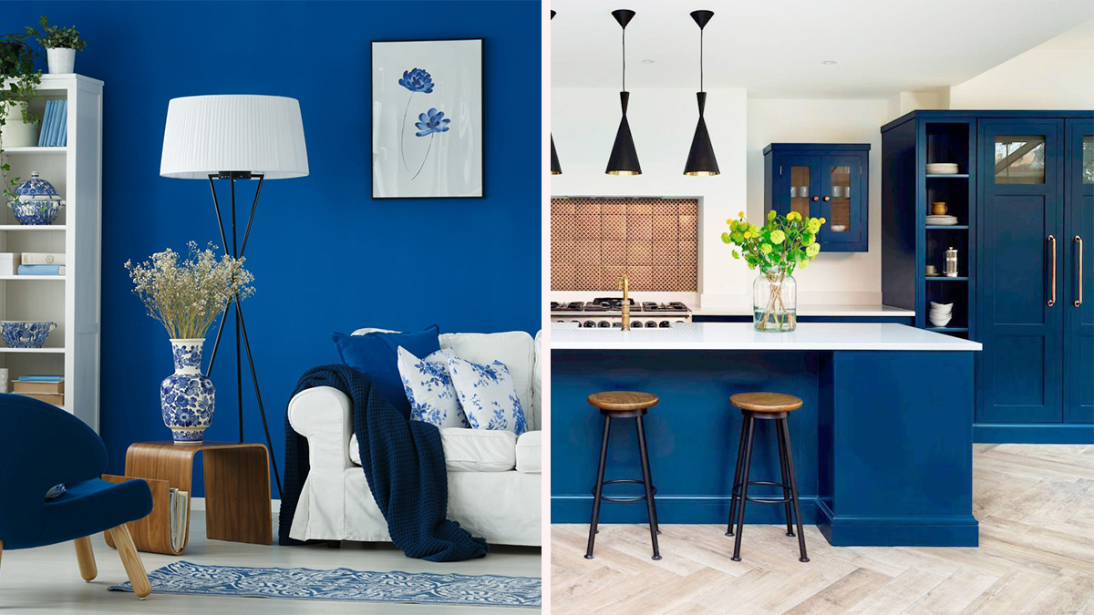 6 Gam màu nội thất thịnh hành_Màu Electric Blue