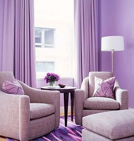 6 Gam màu nội thất thịnh hành 2021_Màu Lavender