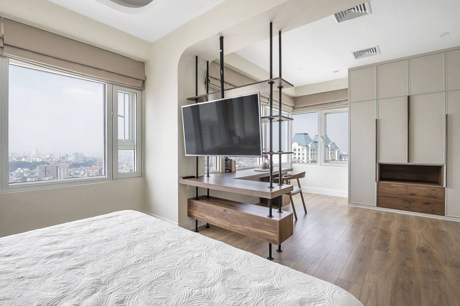 Nội thất căn hộ 140m2 báo giá trọn gói tại Hằng Nghiệp