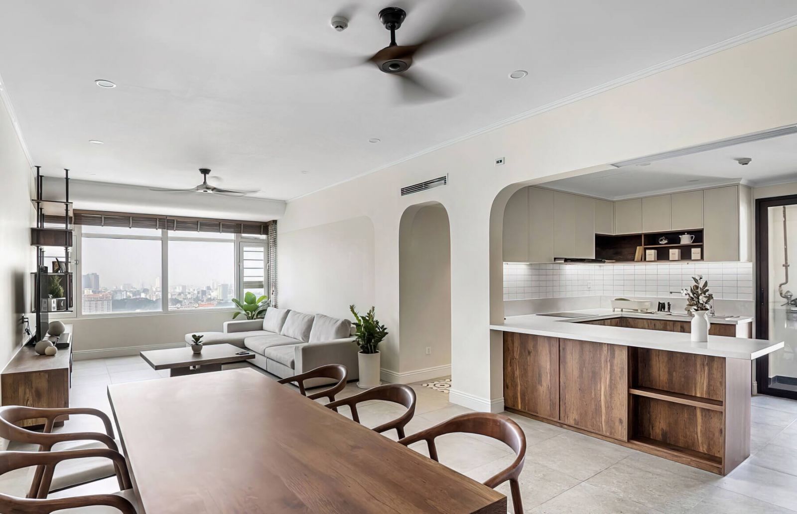 Nội thất căn hộ 140m2 báo giá trọn gói tại Hằng Nghiệp