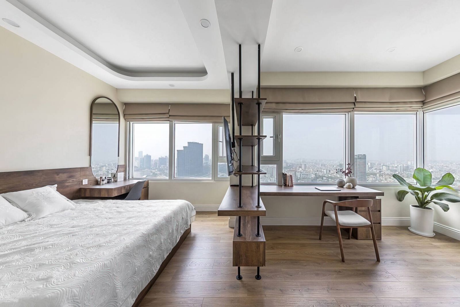 Nội thất căn hộ 140m2 báo giá trọn gói tại Hằng Nghiệp